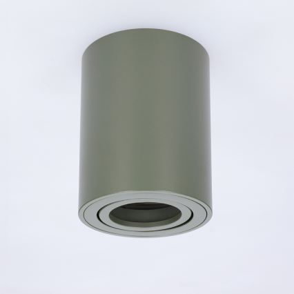 BRILAGI - Точковий світильник MIA 1xGU10/30W/230V 100x80 mm темно-зелений