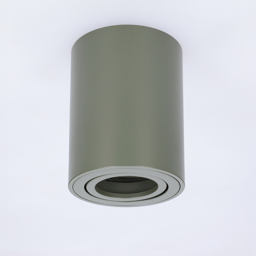 BRILAGI - Точковий світильник MIA 1xGU10/30W/230V 100x80 mm темно-зелений