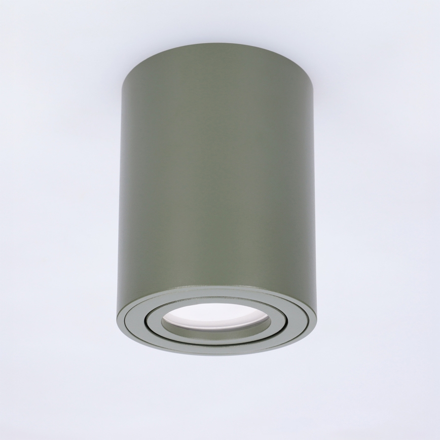 BRILAGI - Точковий світильник MIA 1xGU10/30W/230V 100x80 mm темно-зелений