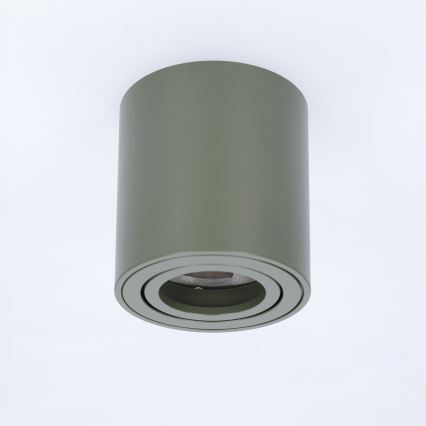 BRILAGI - Точковий світильник MIA 1xGU10/30W/230V 84x80 mm темно-зелений