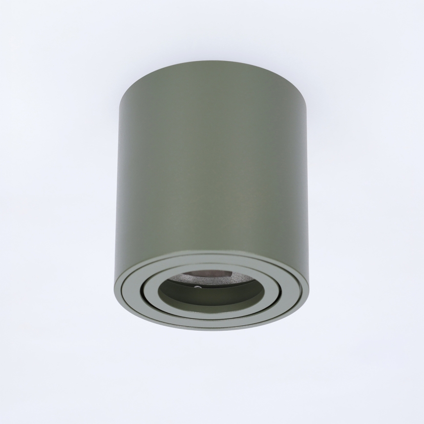 BRILAGI - Точковий світильник MIA 1xGU10/30W/230V 84x80 mm темно-зелений