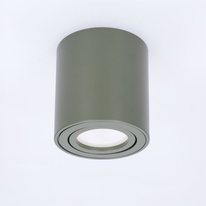 BRILAGI - Точковий світильник MIA 1xGU10/30W/230V 84x80 mm темно-зелений