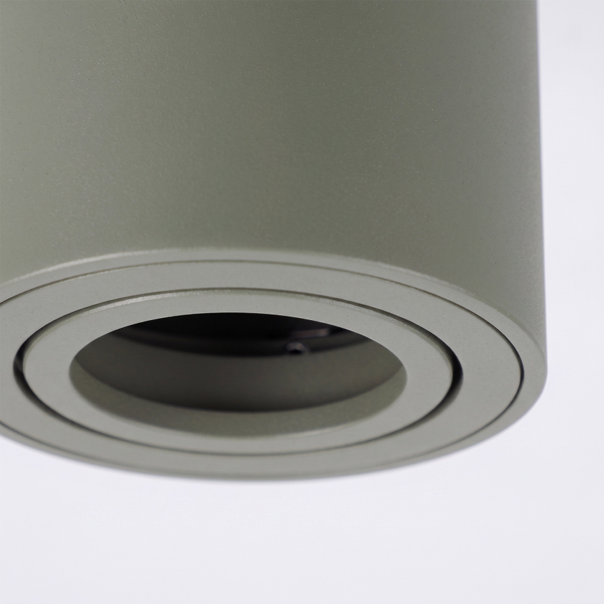 BRILAGI - Точковий світильник MIA 1xGU10/30W/230V 84x80 mm темно-зелений