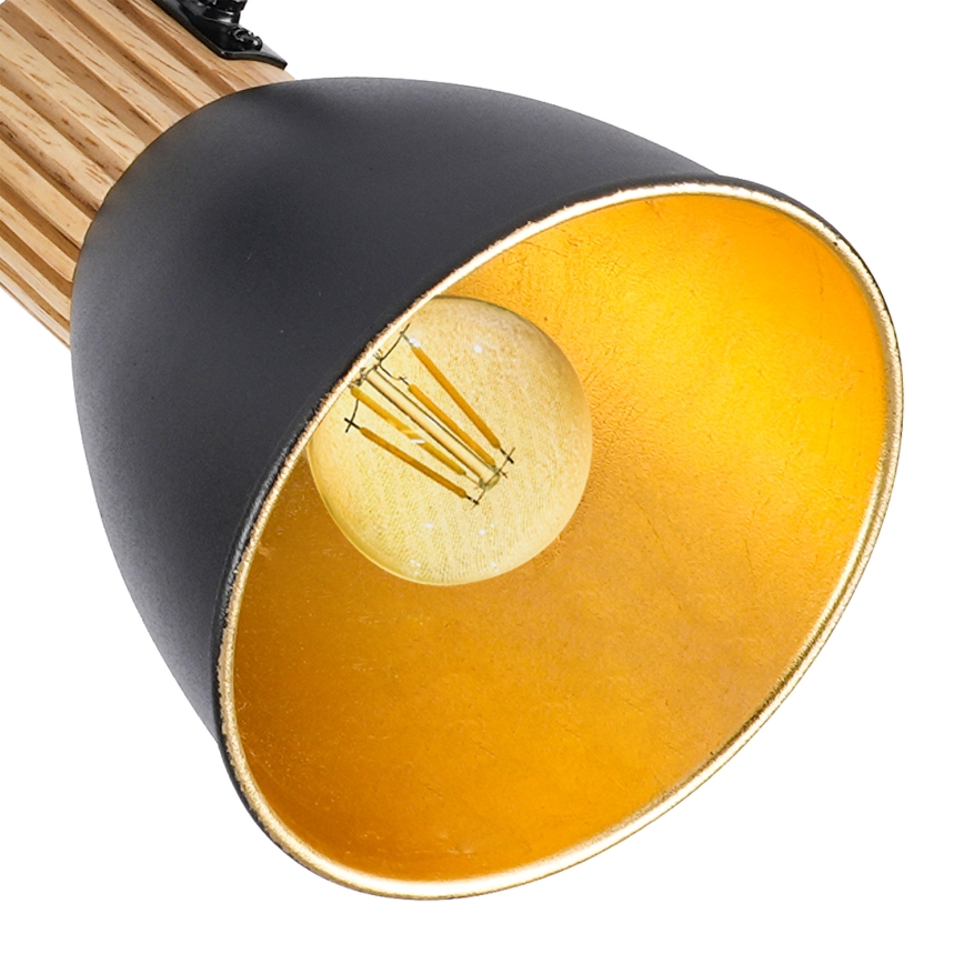 Brilagi - Точковий світильник ODENSE 4xE14/10W/230V дерево/чорний