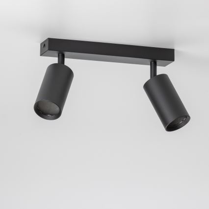 Brilagi - Точковий світильник SELE 2xGU10/30W/230V чорний