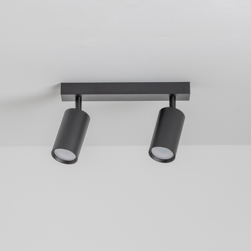 Brilagi - Точковий світильник SELE 2xGU10/30W/230V чорний