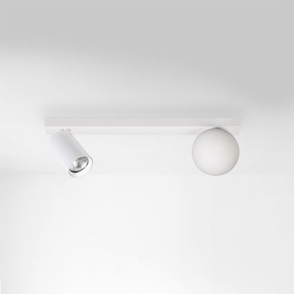 Brilagi - Точковий світильник SELE BALL 1xGU10/30W/230V + 1xG9/10W білий