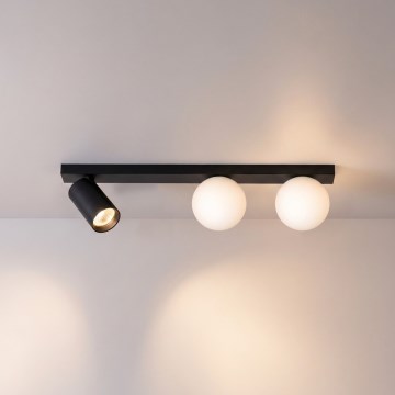 Brilagi - Точковий світильник SELE BALL 1xGU10/30W/230V + 2xG9/10W чорний