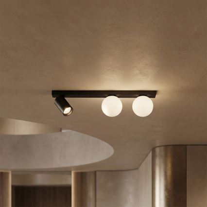 Brilagi - Точковий світильник SELE BALL 1xGU10/30W/230V + 2xG9/10W чорний