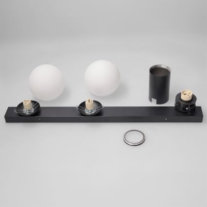 Brilagi - Точковий світильник SELE BALL 1xGU10/30W/230V + 2xG9/10W чорний