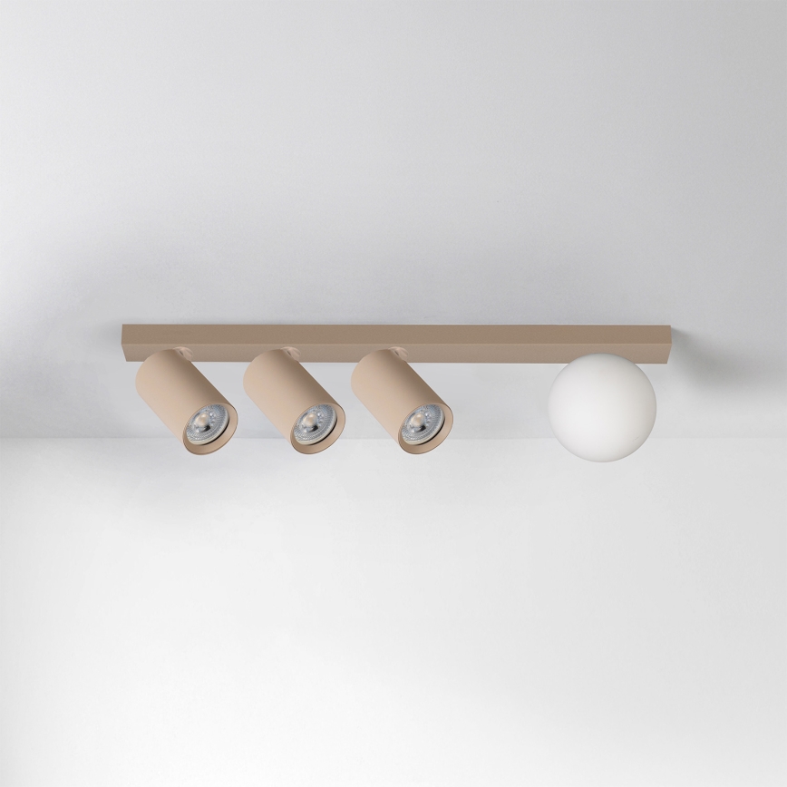 Brilagi - Точковий світильник SELE BALL 3xGU10/30W/230V + 1xG9/10W бежевий
