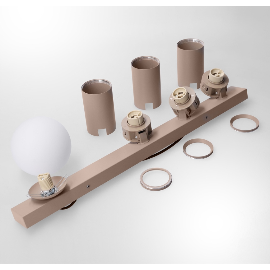 Brilagi - Точковий світильник SELE BALL 3xGU10/30W/230V + 1xG9/10W бежевий