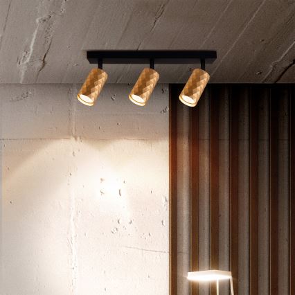 Brilagi - точковий світильник SELE DIAMANT 3xGU10/30W/230V золотий