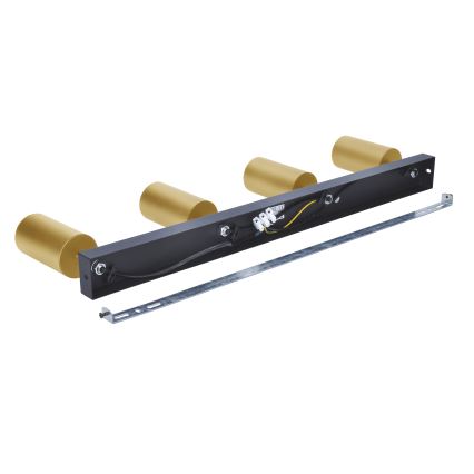 Brilagi - Точковий світильник SELE GOLDEN 4xGU10/30W/230V чорний/золотий