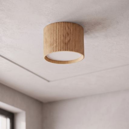BRILAGI - Точковий світильник STRIPY 1xGX53/15W/230V 60x82 mm декор дуба