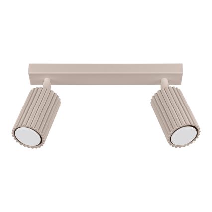 Brilagi - Точковий світильник CRESTO 2xGU10/10W/230V taupe