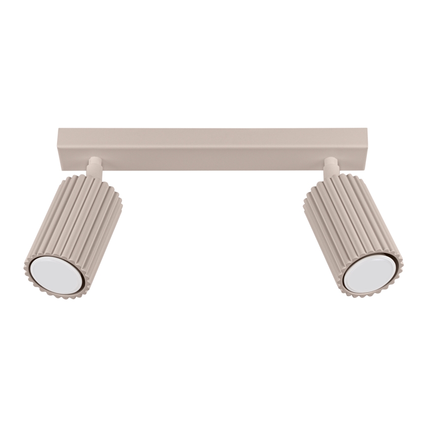 Brilagi - Точковий світильник CRESTO 2xGU10/10W/230V taupe