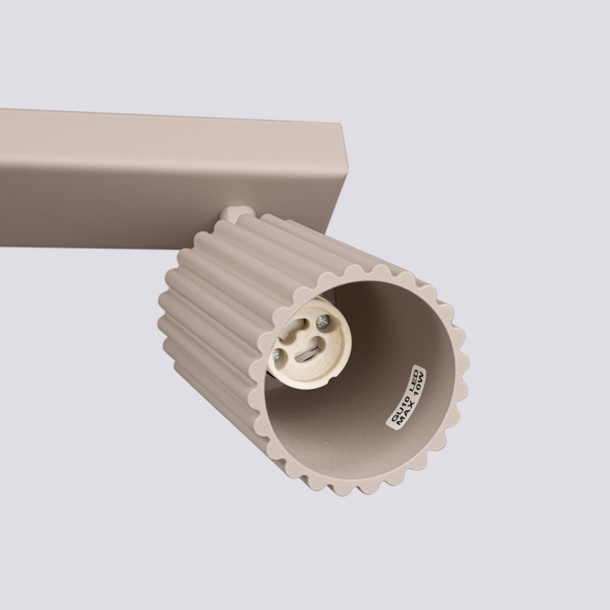 Brilagi - Точковий світильник CRESTO 2xGU10/10W/230V taupe