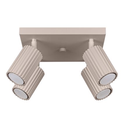 Brilagi - Точковий світильник CRESTO 4xGU10/10W/230V taupe
