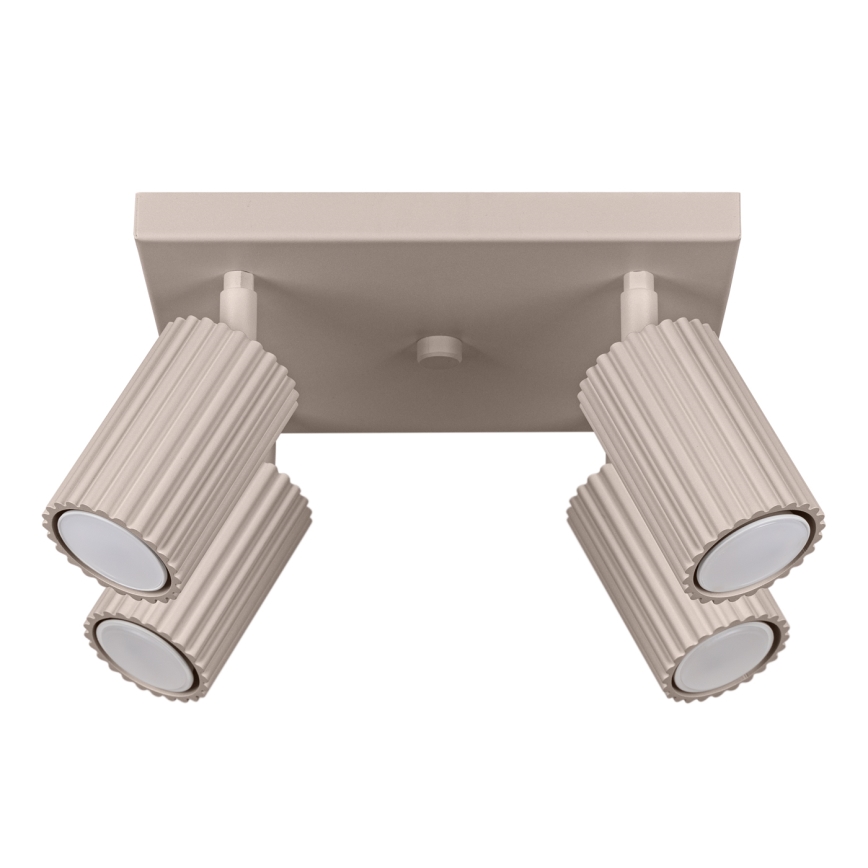 Brilagi - Точковий світильник CRESTO 4xGU10/10W/230V taupe