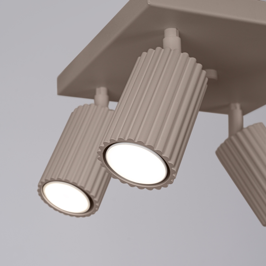 Brilagi - Точковий світильник CRESTO 4xGU10/10W/230V taupe