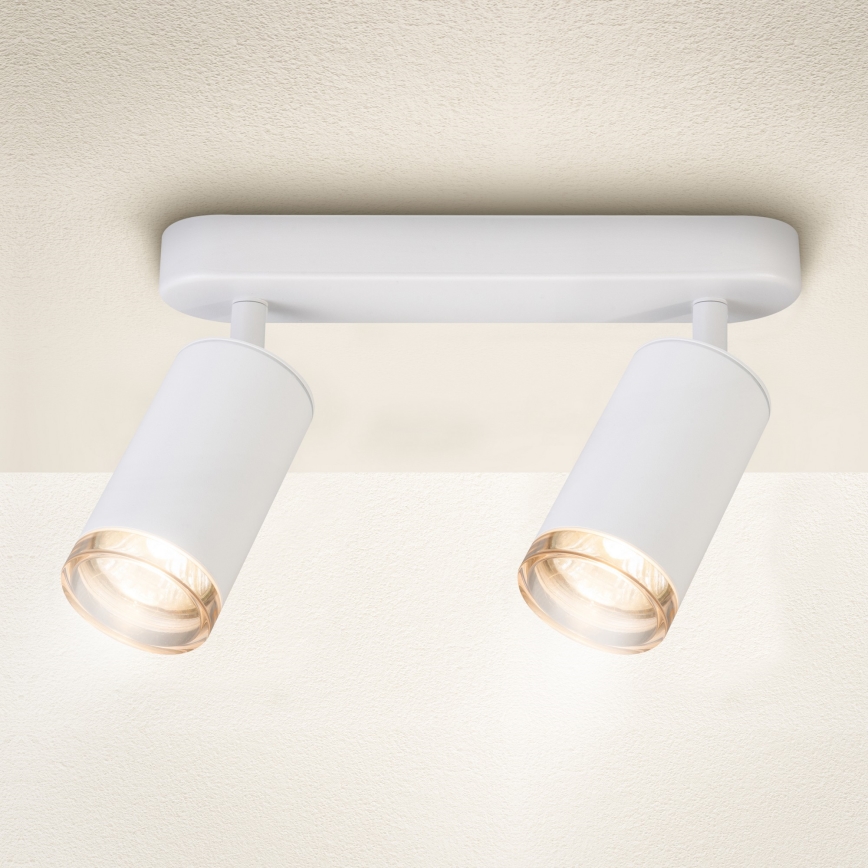 Brilagi - Точковий світильник для ванної кімнати SELE 2xGU10/30W/230V IP44 білий
