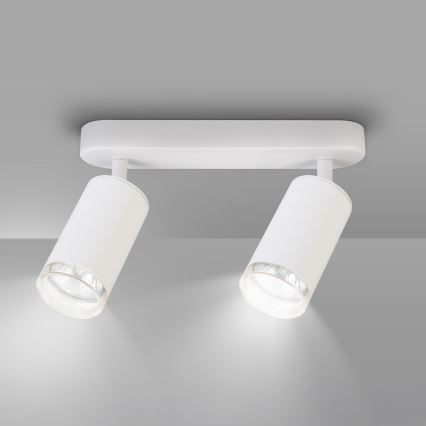 Brilagi - Точковий світильник для ванної кімнати SELE 2xGU10/30W/230V IP44 білий