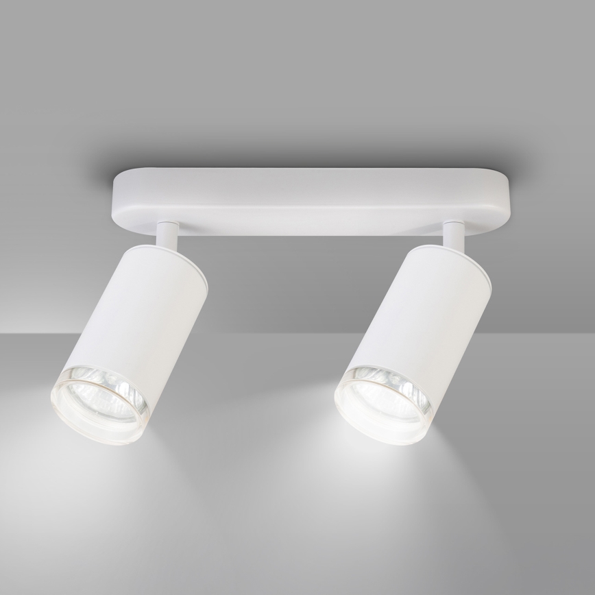 Brilagi - Точковий світильник для ванної кімнати SELE 2xGU10/30W/230V IP44 білий