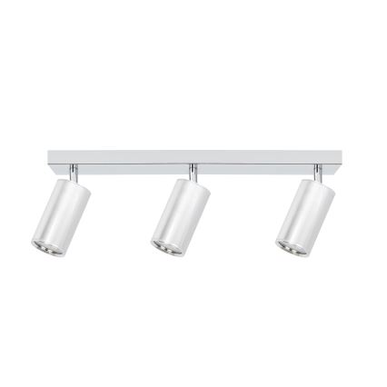 Brilagi - Точковий світильник для ванної кімнати SELE 3xGU10/30W/230V IP44 глянцевий хром