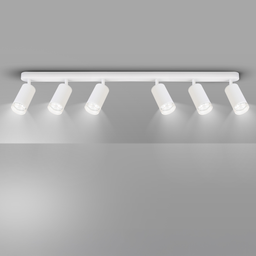 Brilagi - Точковий світильник для ванної кімнати SELE 6xGU10/30W/230V IP44 білий