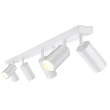 Brilagi - Точковий світильник для ванної кімнати SELE 6xGU10/30W/230V IP44 срібний