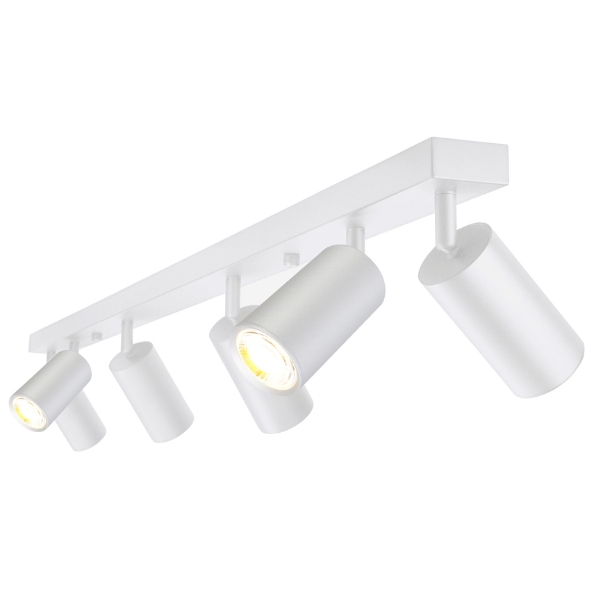Brilagi - Точковий світильник для ванної кімнати SELE 6xGU10/30W/230V IP44 срібний