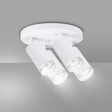 Brilagi - Точковий світильник для ванної кімнати SELE AQUA 4xGU10/30W/230V IP44 білий