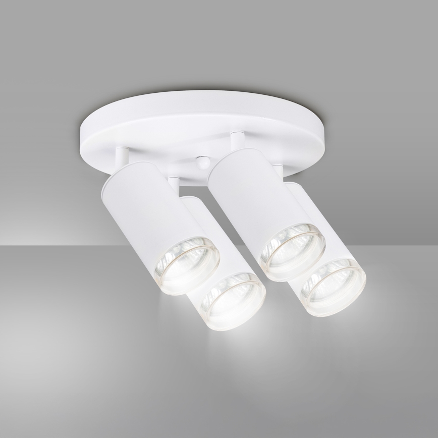 Brilagi - Точковий світильник для ванної кімнати SELE AQUA 4xGU10/30W/230V IP44 білий