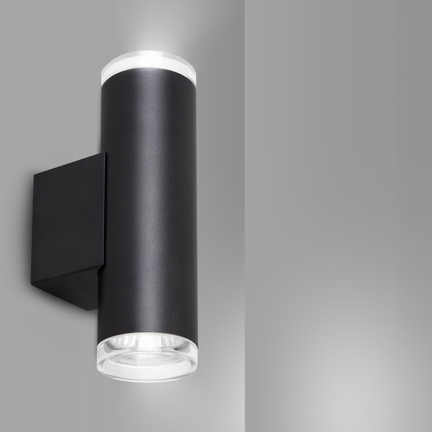 Brilagi - Настінний точковий світильник для ванної кімнати SELE AQUA 4xGU10/30W/230V IP44 чорний