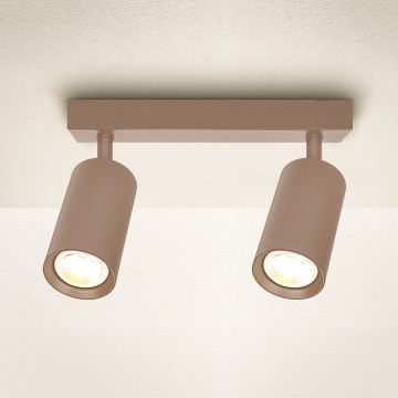 Brilagi - точковий світильник SELE 2xGU10/30W/230V бежевий