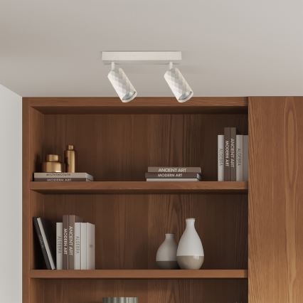 Brilagi - точковий світильник SELE DIAMANT 2xGU10/30W/230V білий