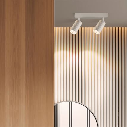 Brilagi - точковий світильник SELE DIAMANT 2xGU10/30W/230V білий