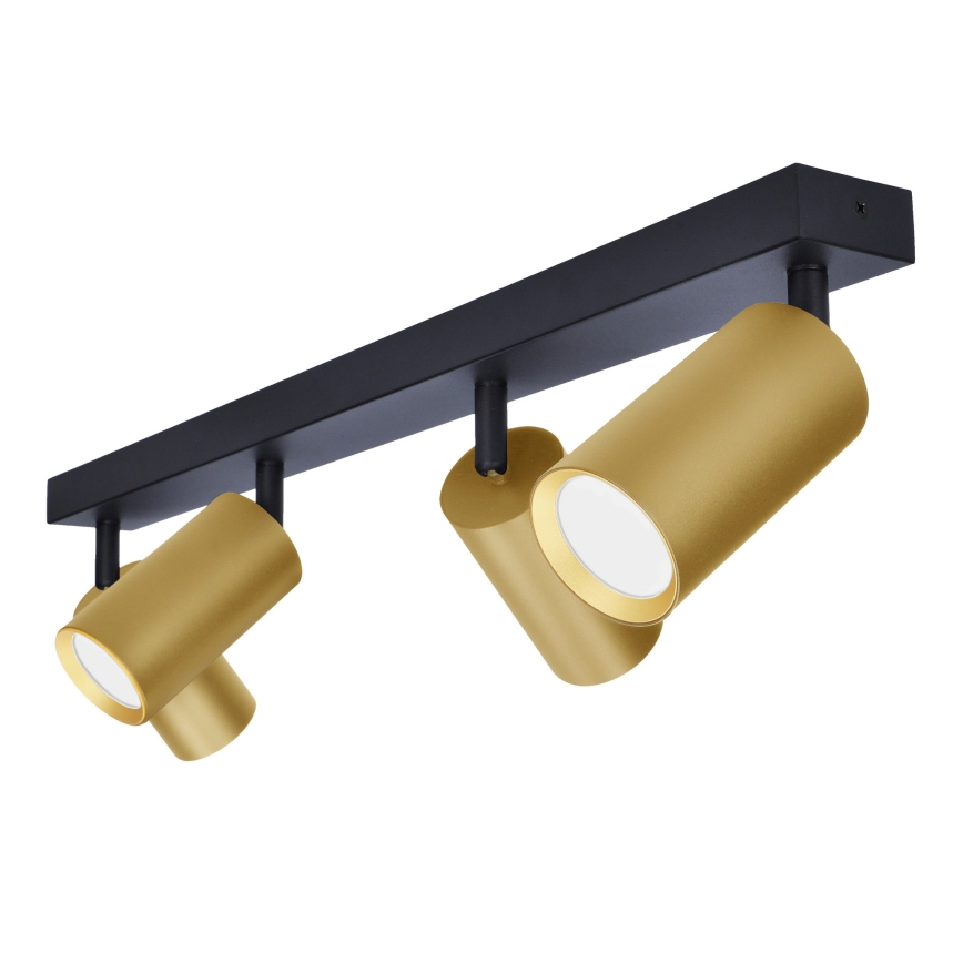 Brilagi - Точковий світильник SELE GOLDEN 4xGU10/30W/230V чорний/золотий