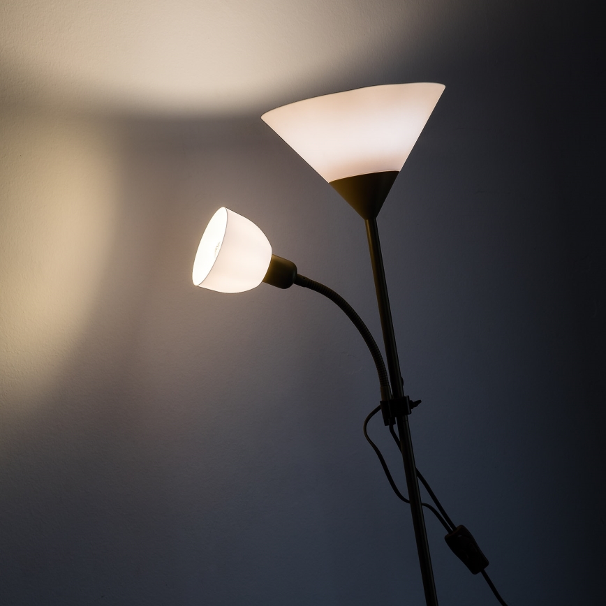 Brilagi - Торшер ARIANA 1xE27/100W/230V + 1xE14/25W золотой