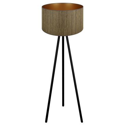 Brilagi - Торшер BOSTON ROLLER 1xE27/15W/230V солома коричневий/золотий