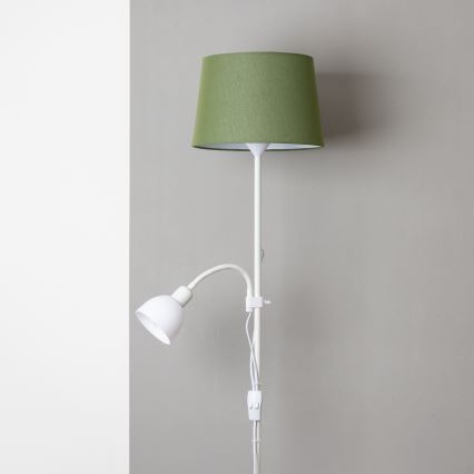 Brilagi - Торшер CERIA 1xE27/100W/230V + 1xE14/25W белый/зеленый