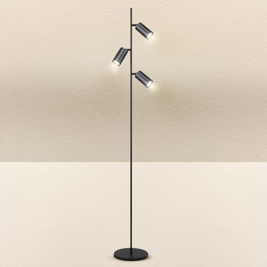 Brilagi - Торшер SELE 3xGU10/30W/230V черный