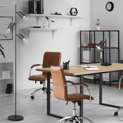 Brilagi - Торшер SELE 3xGU10/30W/230V черный