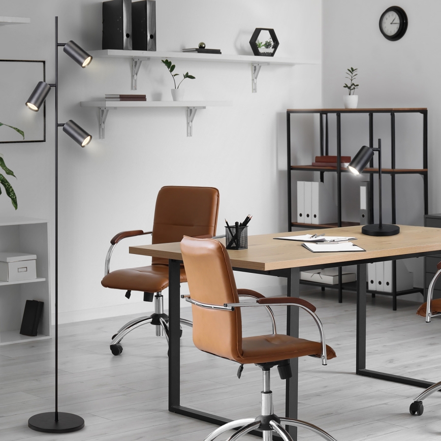 Brilagi - Торшер SELE 3xGU10/30W/230V черный