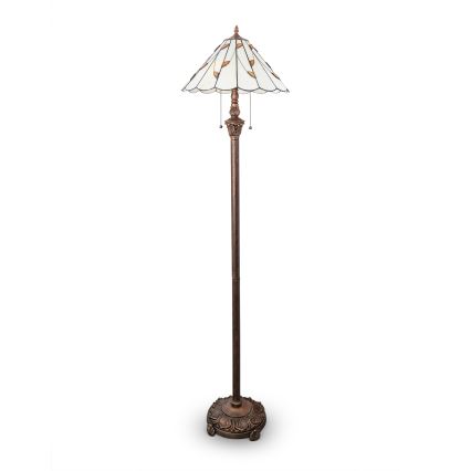 Brilagi - Торшер в стиле Тиффани FOLIA 2xE27/60W/230V