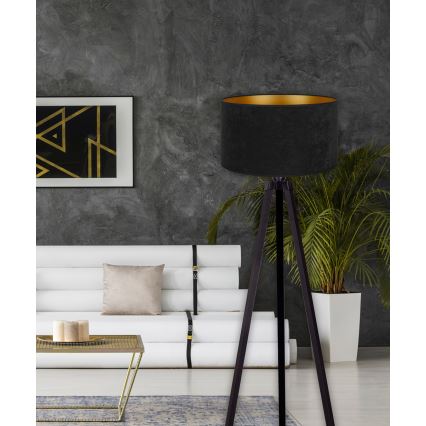 Brilagi - Торшер VELVET 1xE27/60W/230V черный/венге