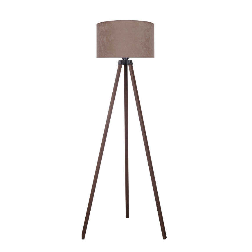 Brilagi - Торшер VELVET 1xE27/60W/230V коричневий/бежевий