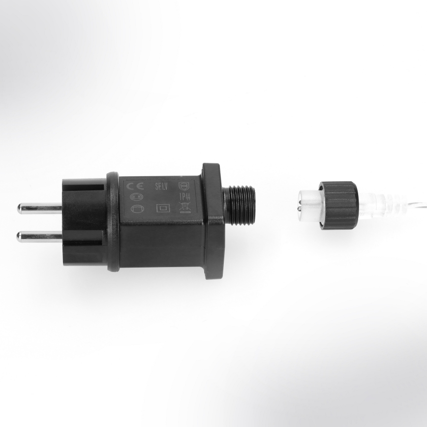 Brilagi - уличная рождественская LED-гирлянда, 150 светодиодов, 5 м, IP44, тёплый белый, эффект «фейерверк»