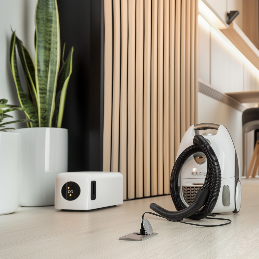 Brilagi - Уличная встроенная напольная двойная розетка IP55 серебристый прямоугольная